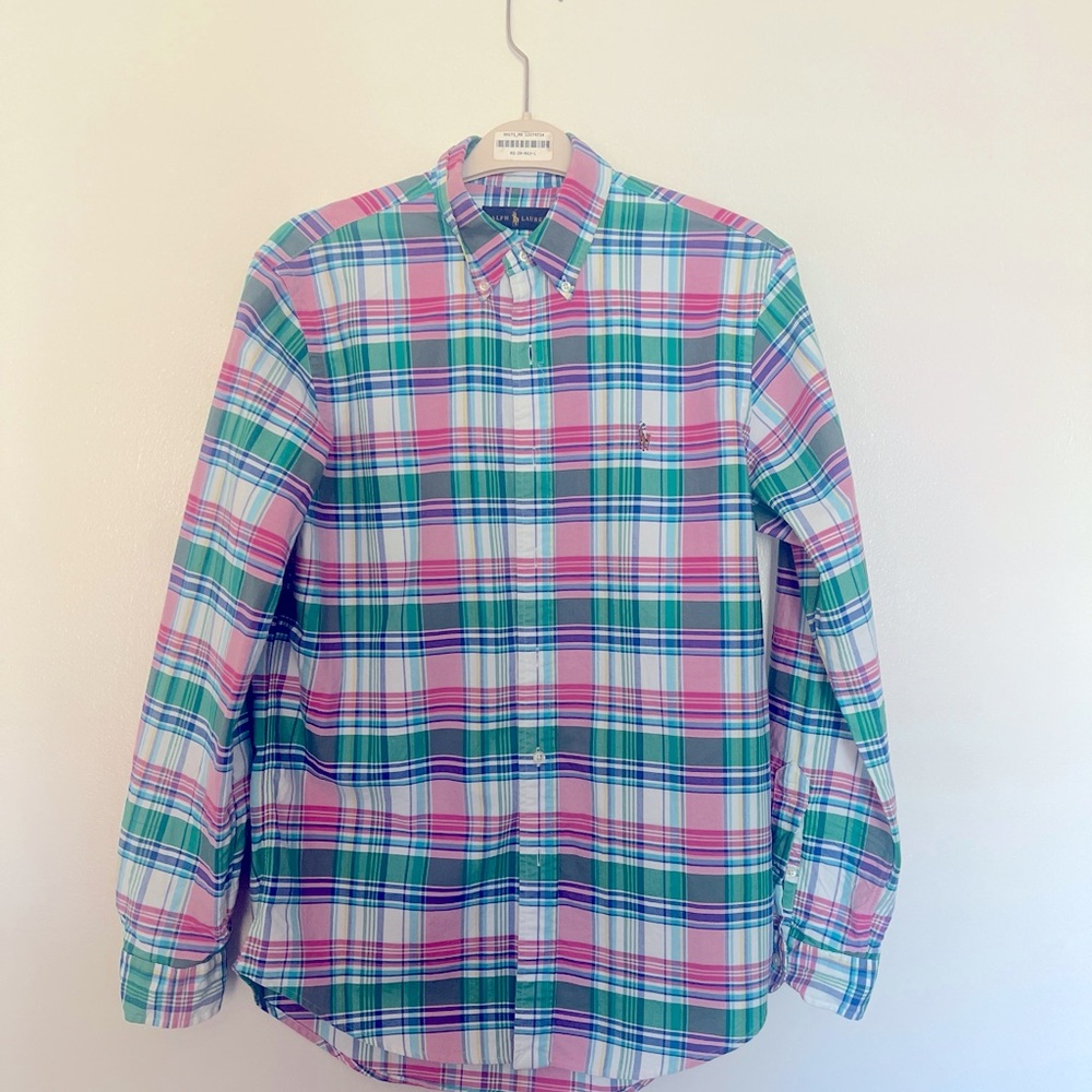 Plaid Ralph Laurel shirt